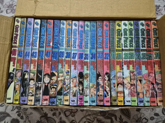 Buy used One Piece Box Set Vol. 24-46 - Paperback - Multi-color - Under 4 Kg online on Resellpur