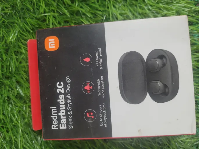 Buy used Redmi Earbuds 2C New True Wireless Earbuds Black Bluetooth 5.0 Up To 12 Hrs Playback online on Resellpur