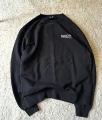 Buy used Balenciaga Pre-owned Sweatshirt M/L Black Stretchable online on Resellpur