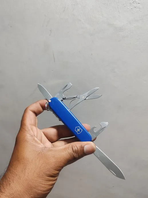 Buy used Victorinox Climber Swiss Army Knife Preloved Blue online on Resellpur